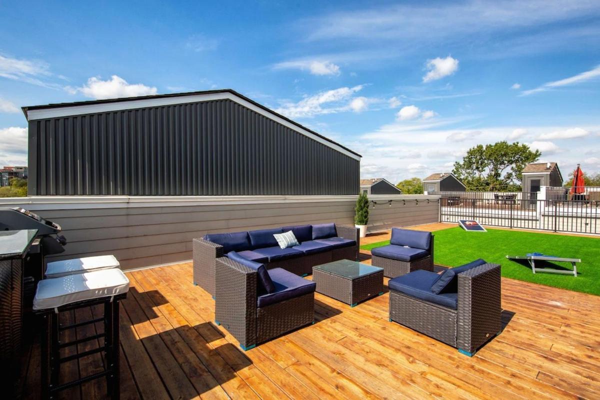 3 Lux Homes Huge Rooftop 2Mi To Broadway Sleeps 36 Nashville Exterior photo